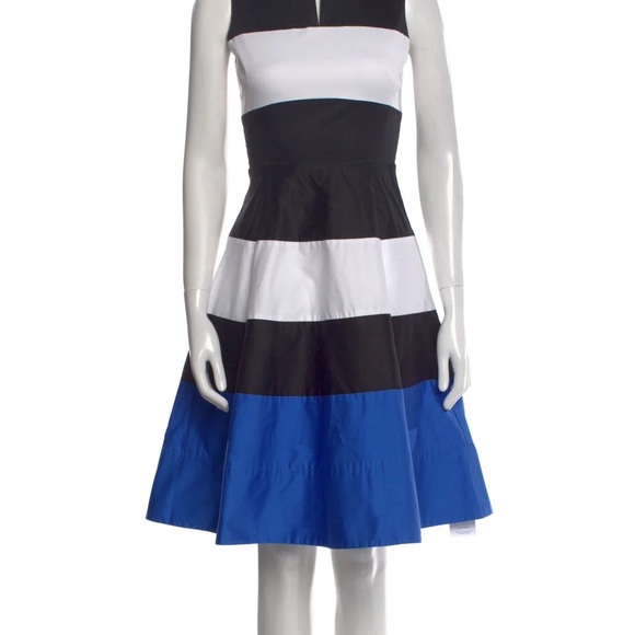 Kate Spade New York Striped Knee-Length Dress - Picture 1 of 4